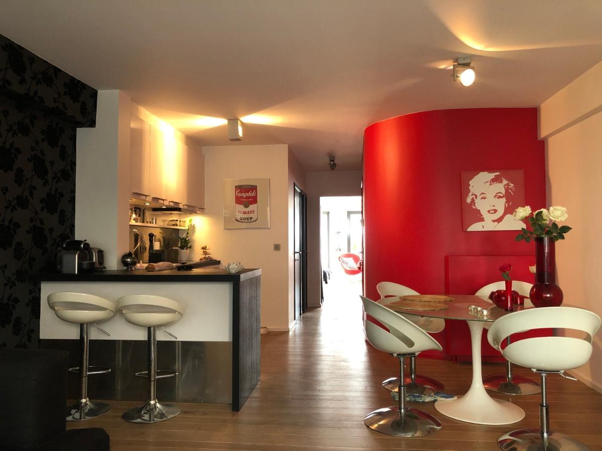 Cosy And Trendy Apartment 75M2 With Balcony - Centrally Located - Lippenslaan Кнокке-Гейст Екстер'єр фото
