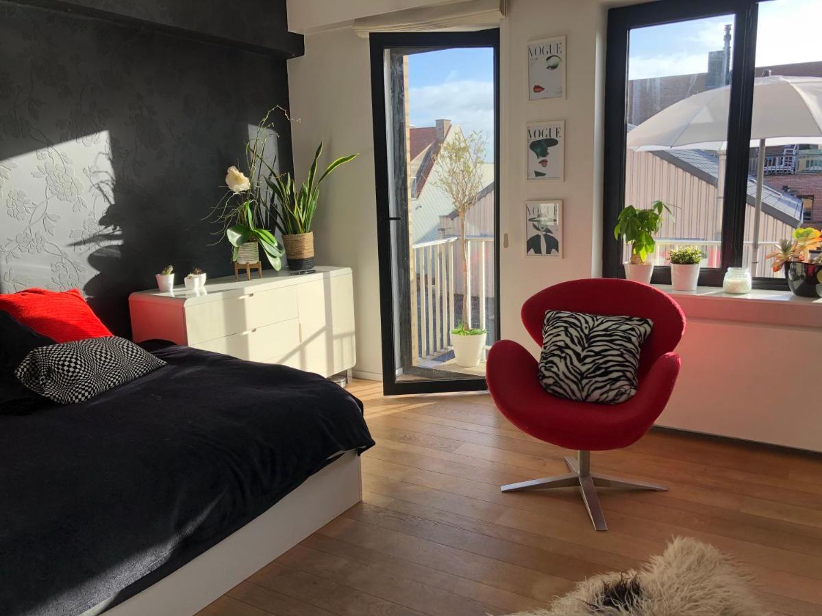 Cosy And Trendy Apartment 75M2 With Balcony - Centrally Located - Lippenslaan Кнокке-Гейст Екстер'єр фото